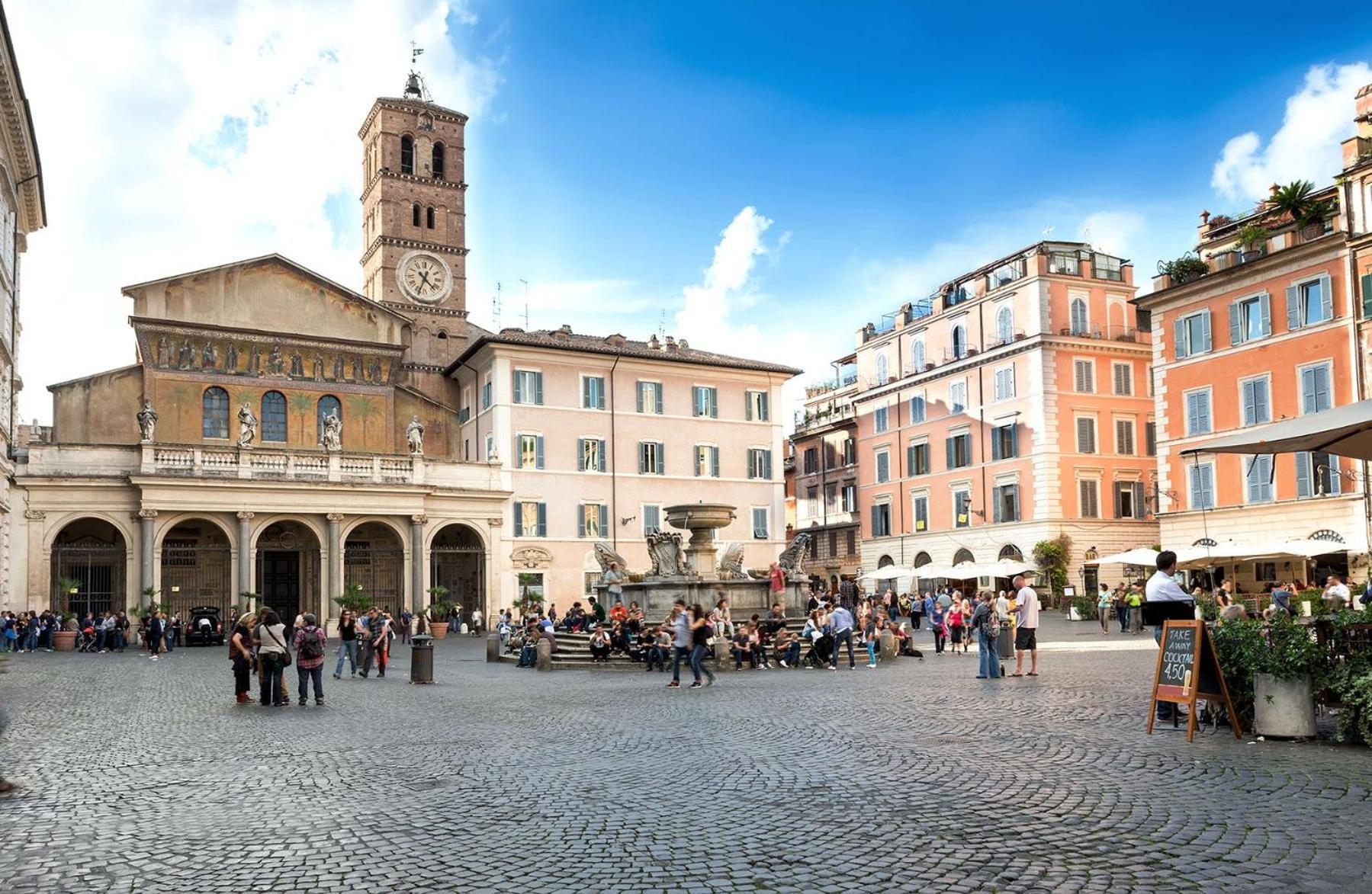 Guest House O Affittacamere La Civetta Di Trastevere B Roma Ngoại thất bức ảnh